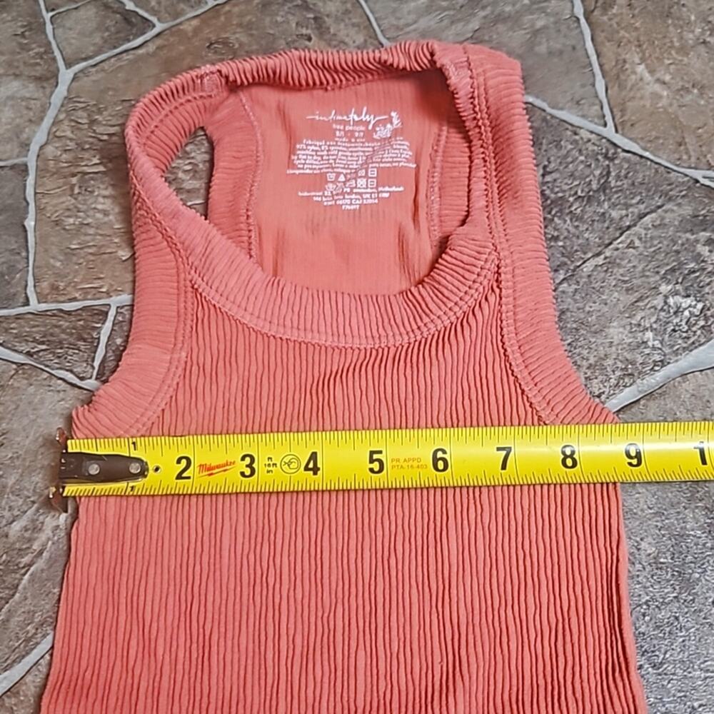 NWOT Free People Seamless Ribbed Tank Sz XS/S - Picture 5 of 9